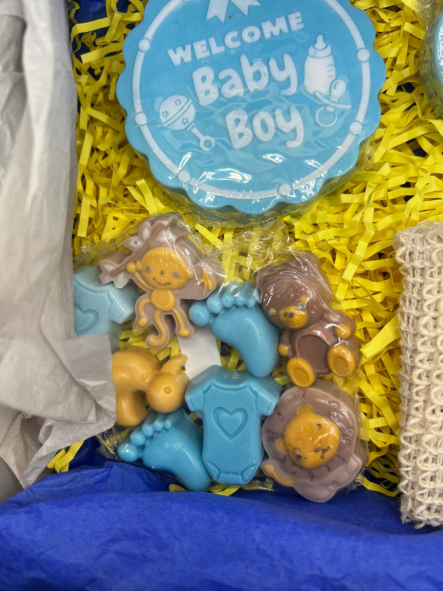 Welcome Baby Boy Gift Set